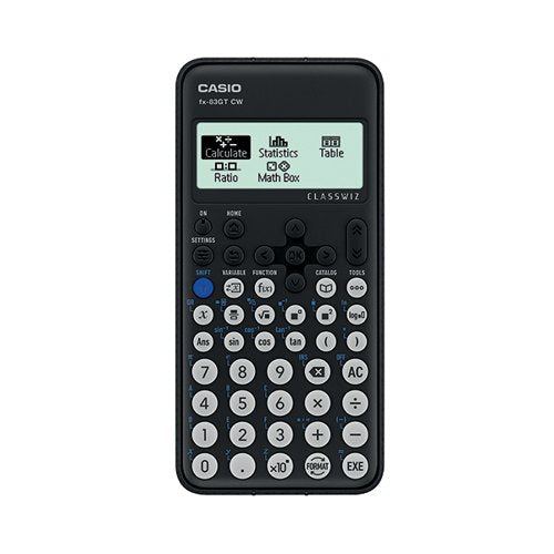 CASIO CLASSWIZ SCIENTIFIC CALCULATOR BLACK FX-83GTCW-W-UT