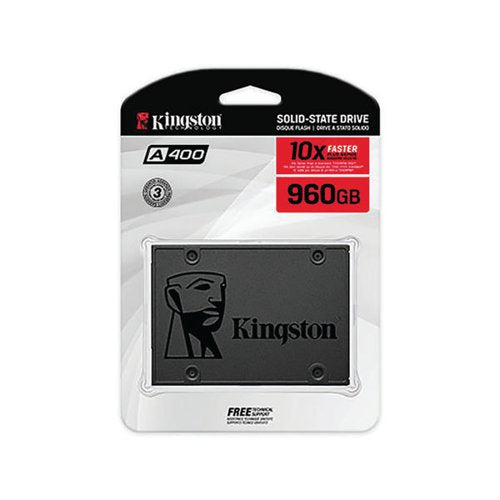 KINGSTON SOLID STATE DRIVE A400 SATA REV 3.0 2.5INCH/7MM 960