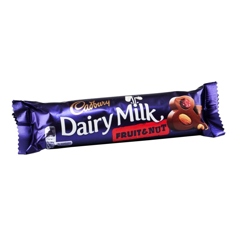 CADBURY DAIRY MILK FRUIT & NUT BARS (45g) x 48