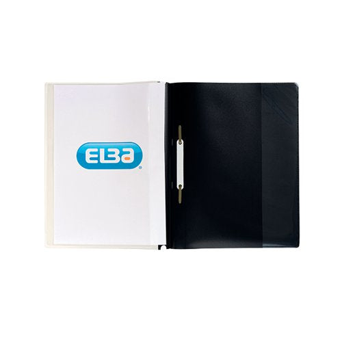 ELBA POCKET REPORT FILE A4 BLACK (25 PACK) 400055036