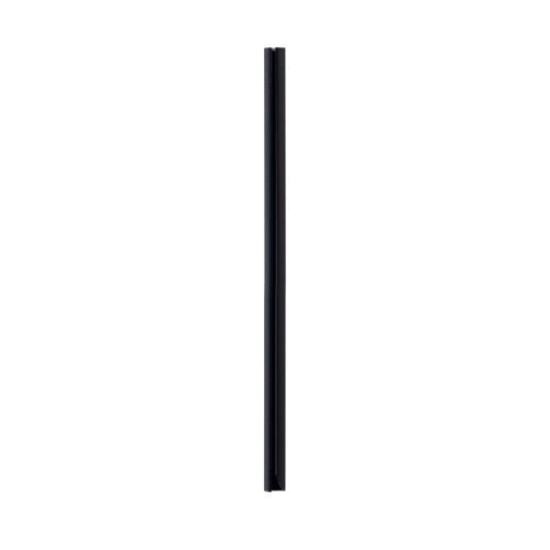 DURABLE SPINE BAR 100 SHEET BINDING BAR 12MM BLACK (PACK OF