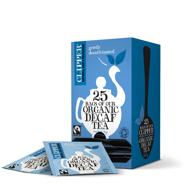 CLIPPER FAIRTRADE ORGANIC DECAFFEINATED (25) X 6