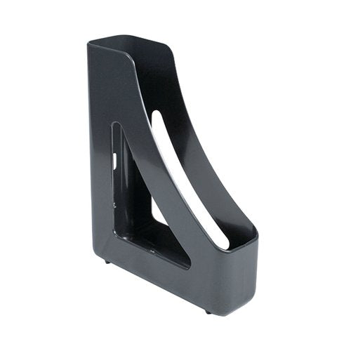 DEFLECTO STERITOUCH MAGAZINE FILE BOOK HOLDER A4 BLACK CP038