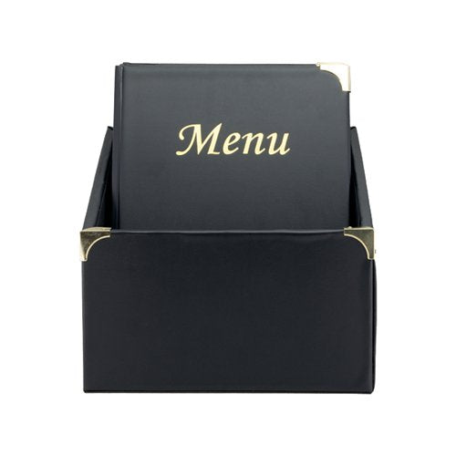 SECURIT BASIC RANGE MENU BOOK COVER BOX SET FIXED A4 INSERTS