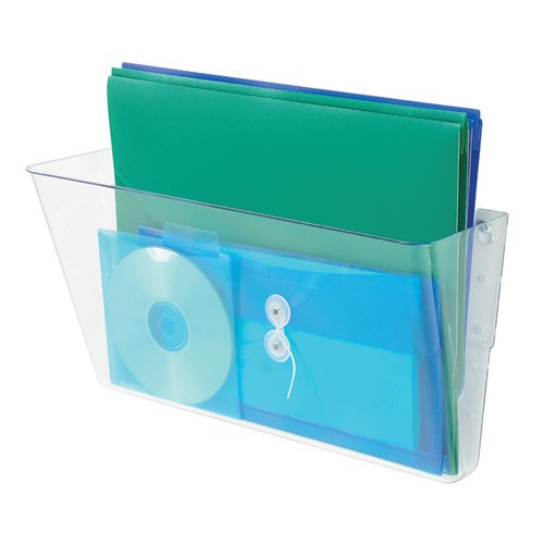 DEFLECTO LINKING WALL FILE POCKET A4 CLEAR DE732YTCRY