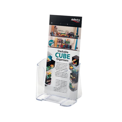 DEFLECTO DL LITERATURE HOLDER 1/3 A4 DE775YTCRY