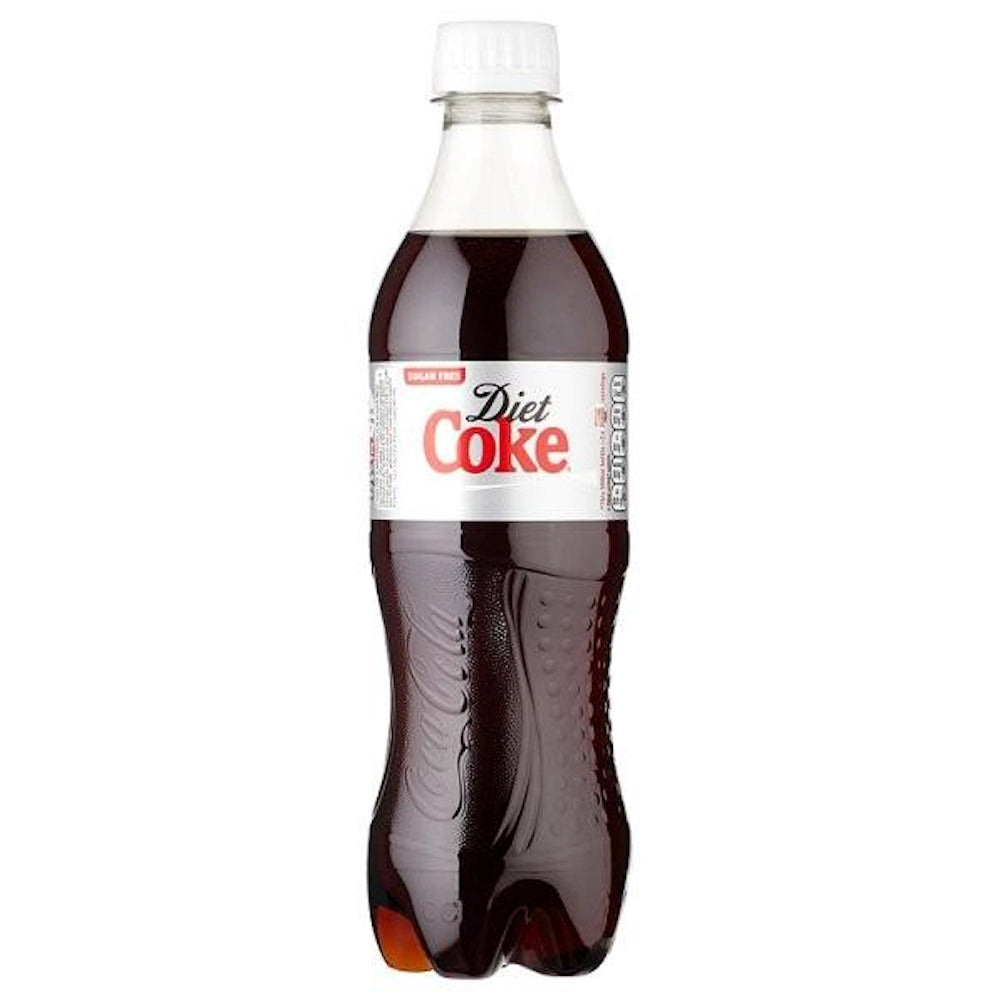 DIET COCA-COLA PLASTIC BOTTLES (500ml) x 24