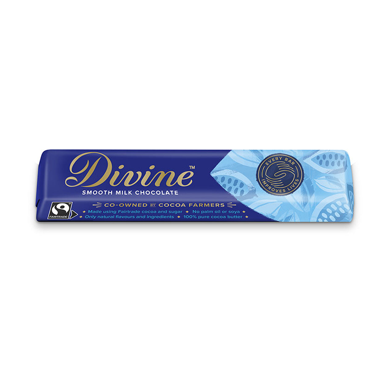 DIVINE MILK CHOCOLATE BARS (35g) x 30