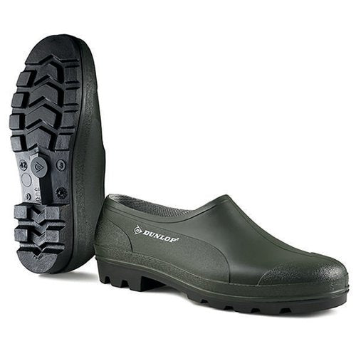 DUNLOP WELLIE WATERPROOF NON-SAFETY SHOE 1PR GREEN 6 GG06