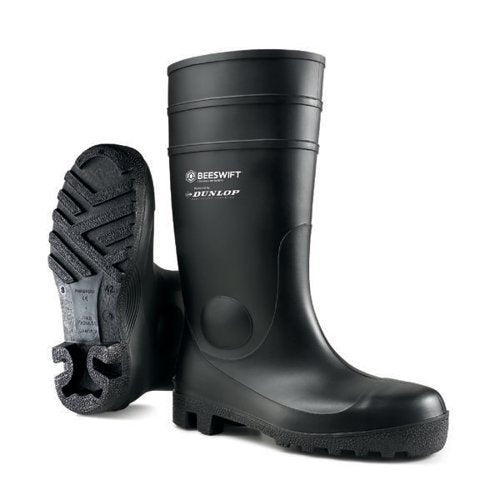 DUNLOP ASTON SAFETY WELLINGTON BOOTS 1PR BLACK 6 ASTON06