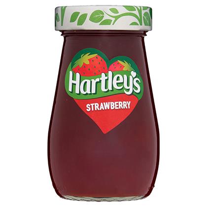 HARTLEY'S BEST STRAWBERRY JAM JARS (300g) x 6