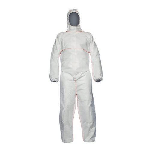 DUPONT PROSHIELD 20 SFR DISPOSABLE COVERALL WHITE M PROFRM