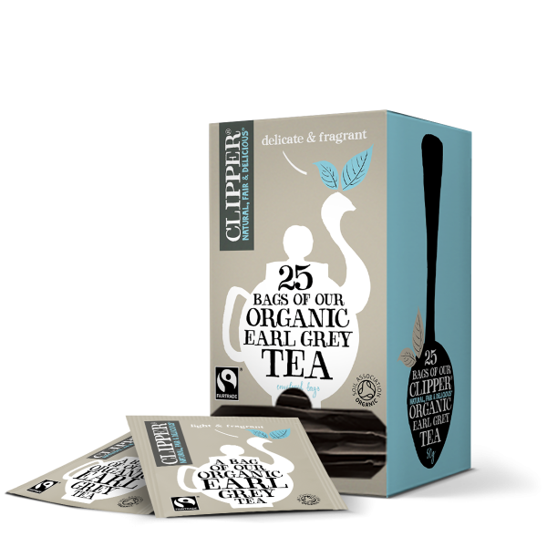 CLIPPER FAIRTRADE ORGANIC EARL GREY (25) X 6