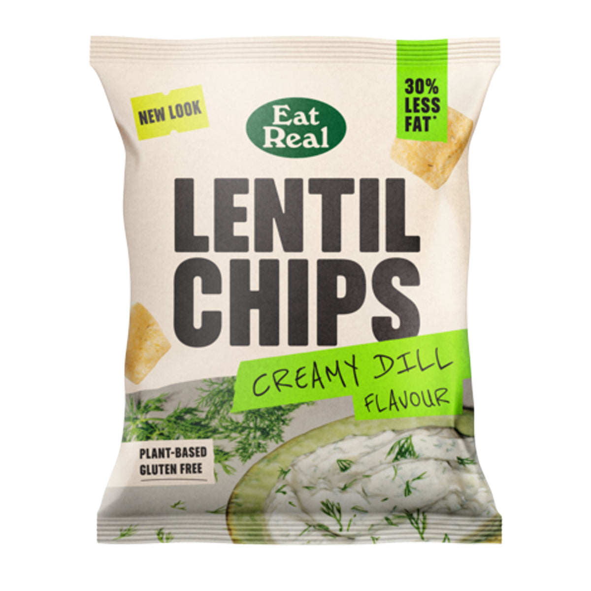 EAT REAL LENTIL CREAMY DILL (40g) x 18