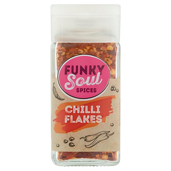 FUNKY SOUL SPICES CHILLI FLAKES 6X26G