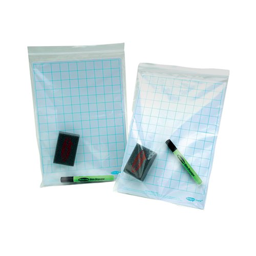 SHOW-ME GRIP SEAL BAGS A4 (100 PACK) GA4