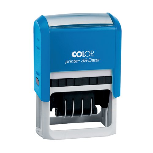 COLOP PRINTER 38 SELF INKING DATE AND MESSAGE STAMP RECEIVED