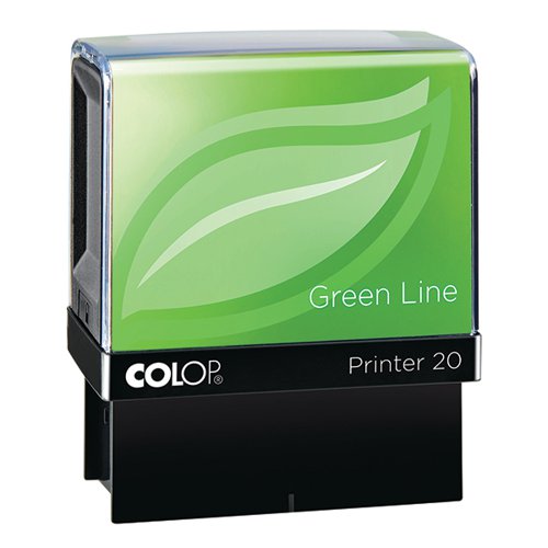 COLOP GREEN LINE WORD STAMP FIRST CLASS RED C144837FIR