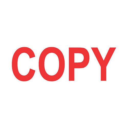 COLOP GREEN LINE WORD STAMP COPY RED GLP20COPY