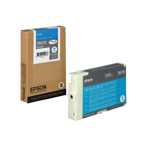 EPSON T6172 DURABRITE ULTRA INK CARTRIDGE HIGH YIELD CYAN C1