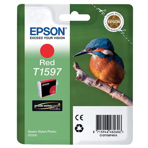EPSON T1597 KINGFISHER ULTRACHROME HI-GLOSS INK CARTRIDGE RE
