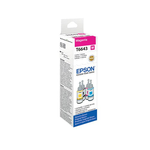 EPSON 664 ECOTANK INK BOTTLE MAGENTA C13T664340