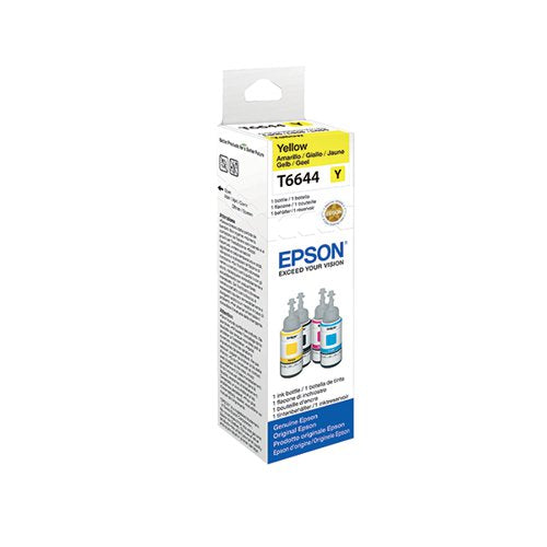 EPSON 664 ECOTANK INK BOTTLE YELLOW C13T664440