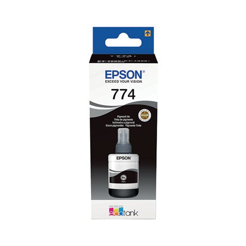 EPSON 774 ECOTANK INK BOTTLE PIGMENT BLACK C13T774140