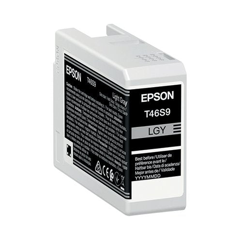 EPSON T46S9 ULTRACHROME PRO INK CARTRIDGE LIGHT GREY C13T46S