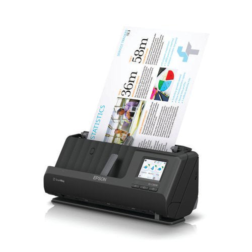 EPSON ES-C380W COMPACT NETWORK SCANNER A4 BLACK B11B269401BY