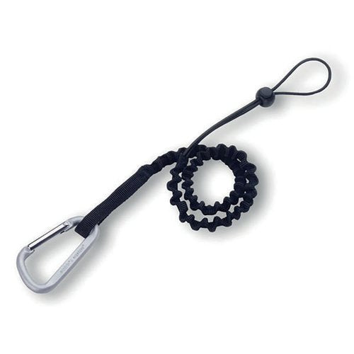 ERGODYNE TOOL LANYARD SINGLE CARABINER BLACK EY3100