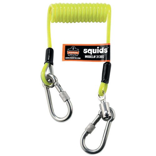 ERGODYNE COIL TOOL LANYARD ORANGE M EY3130M