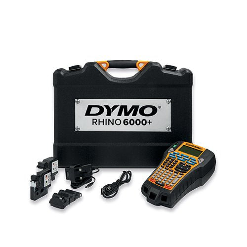 DYMO RHINO 6000 PLUS INDUSTRIAL LABEL MAKER WITH CASE 2122967