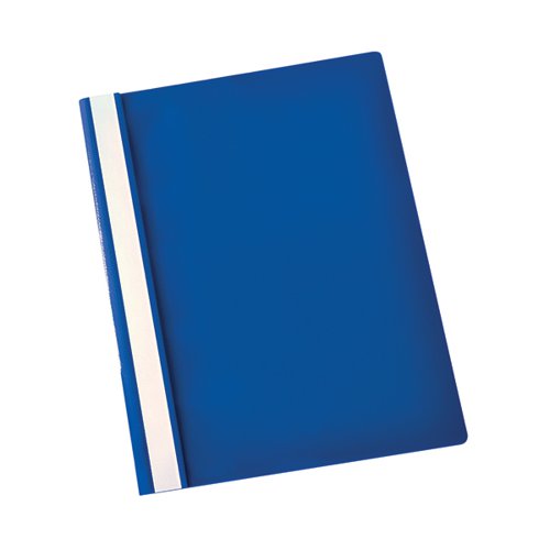 ESSELTE REPORT FILE POLYPROPYLENE A4 DARK BLUE (PACK OF 25)