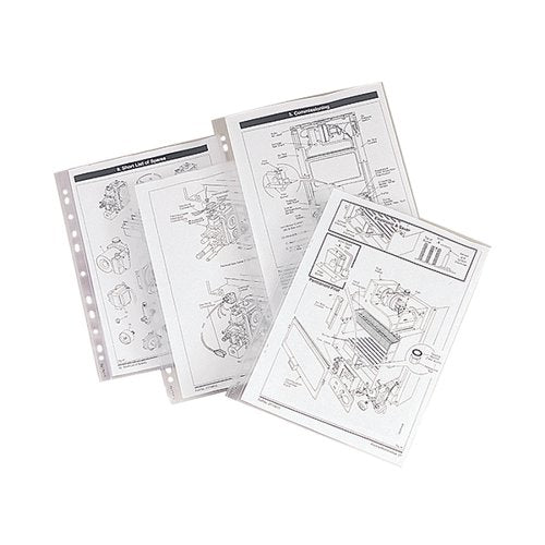 ESSELTE POCKETS HEAVY DUTY A4 (PACK OF 25) 47187