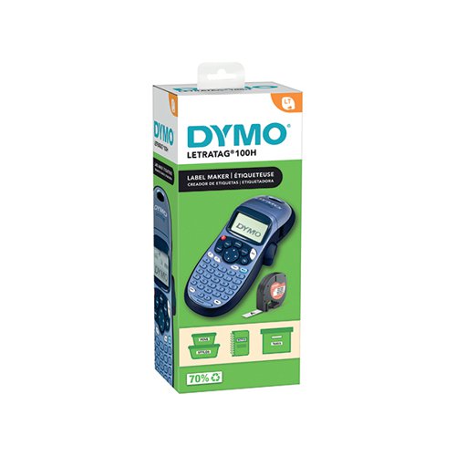 DYMO LETRATAG 100H HANDHELD LABELMAKER BLACK 2174576