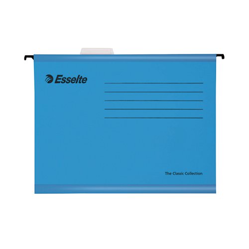 ESSELTE CLASSIC FOOLSCAP BLUE SUSPENSION FILE (PACK OF 25) 9