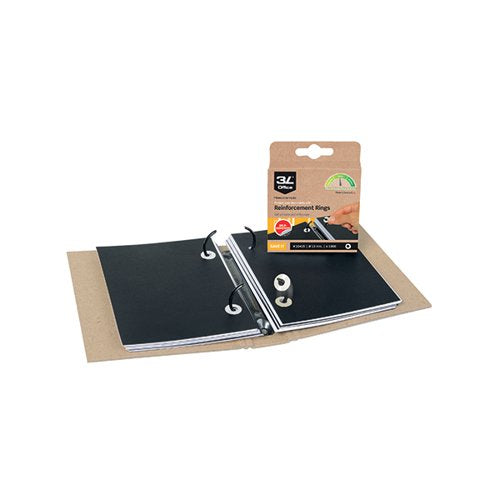 3L SELF-ADHESIVE PAPER REINFORCEMENT RING (PACK OF 1000) 104