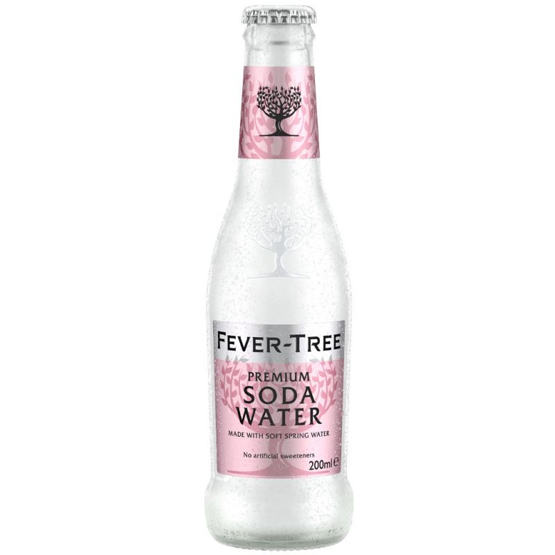 FEVER TREE PREMIUM SODA WATER (200ml) x 24