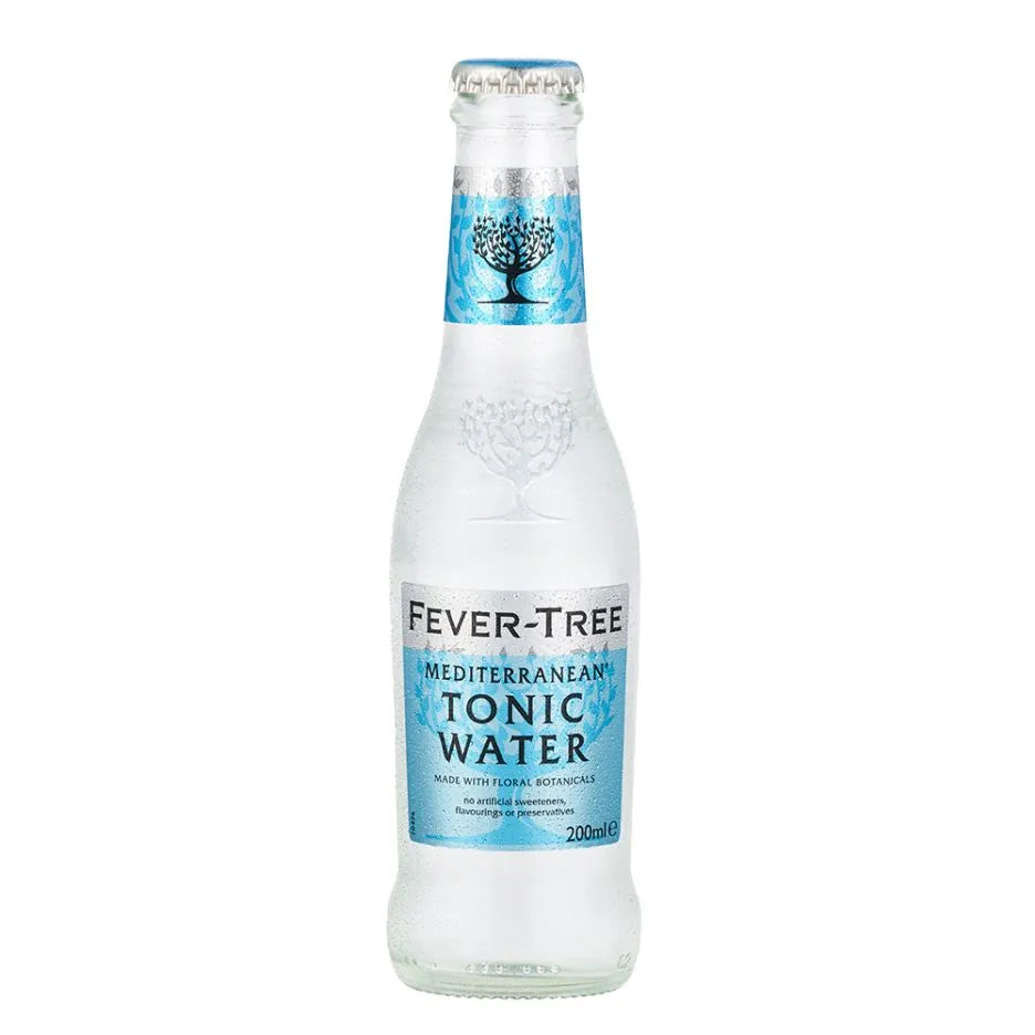 FEVER TREE MEDITERRANEAN TONIC GLASS (200ml) x 24