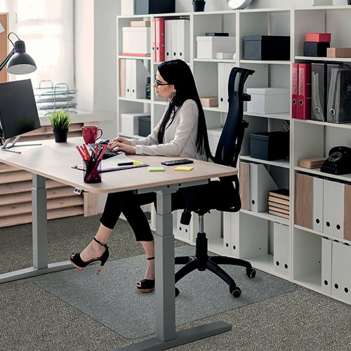FLOORTEX ULTIMAT POLYCARBONATE RECTANGULAR CHAIR MAT FOR CAR