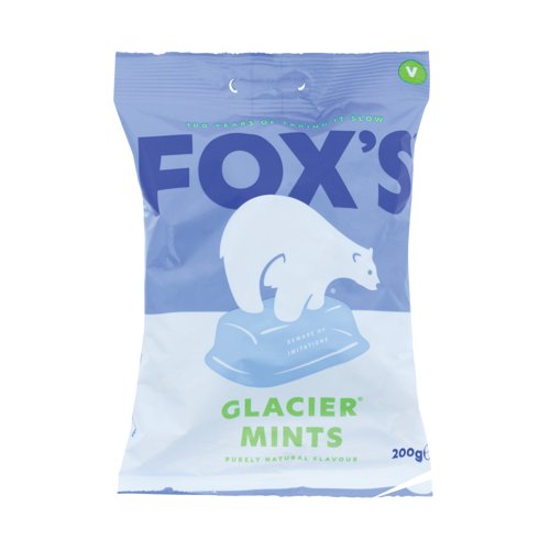 FOX GLACIER MINTS 200g x 12