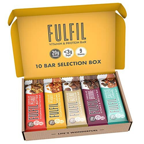 FULFIL VARIETY PACK VITAMIN & PROTEIN BARS (55g) x 10