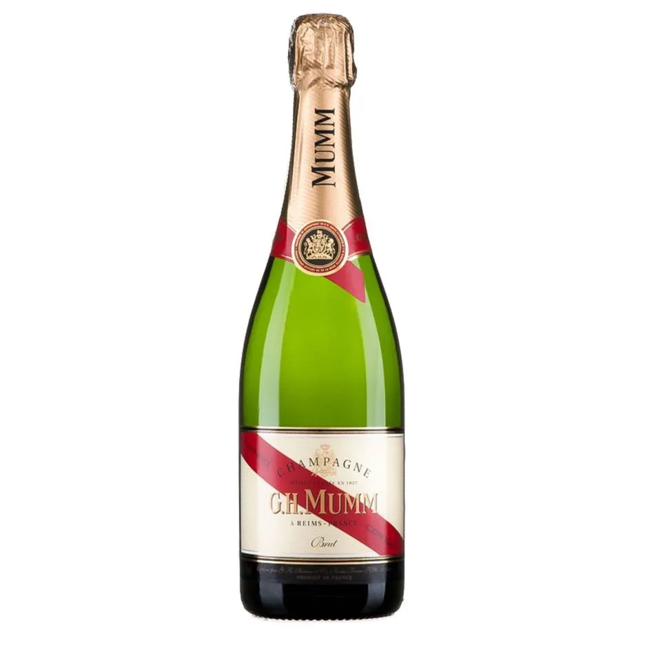 G.H. MUMM CORDON ROUGE BRUT CHAMPAGNE SINGLE (75cl)