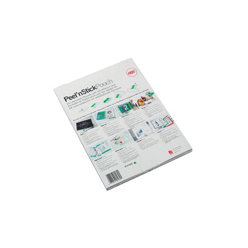 GBC PEEL'NSTICK LAMINATING POUCH GLOSS A3 125 MICRON (PACK O