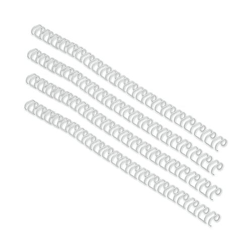 GBC WIREBIND 8MM A4 BINDING WIRES WHITE (PACK OF 100) RG8105