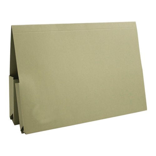 EXACOMPTA GUILDHALL LEGAL DOUBLE POCKET WALLET FOOLSCAP GREE