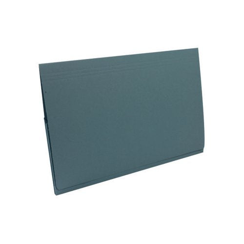 EXACOMPTA GUILDHALL FULL FLAP POCKET WALLET FOOLSCAP BLUE (P