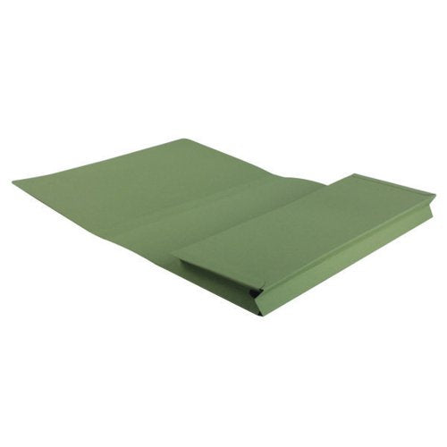 EXACOMPTA GUILDHALL BRIEF SIZE POCKET WALLET 14X10IN GREEN (