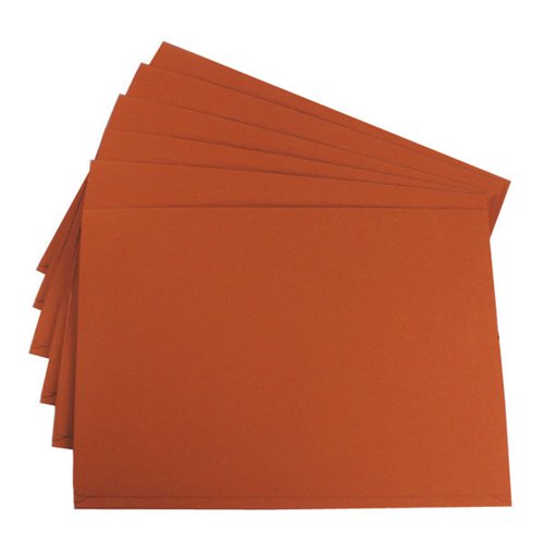 EXACOMPTA GUILDHALL BRIEF SIZE POCKET WALLET 14X10IN ORANGE
